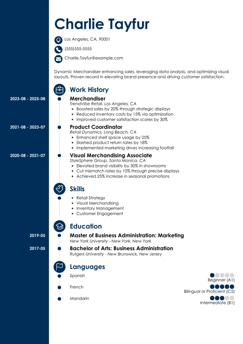 sample resume example