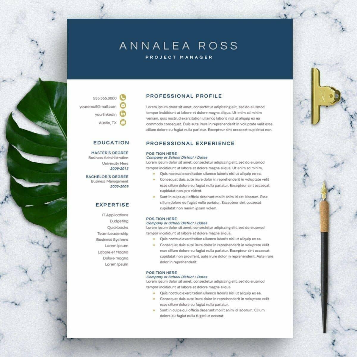 ats format resume template free download   77