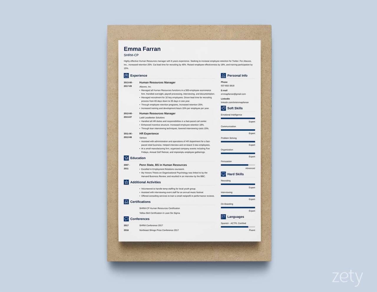 bad and good resume templates comparison