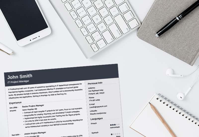 Modern Resume Templates for 2025