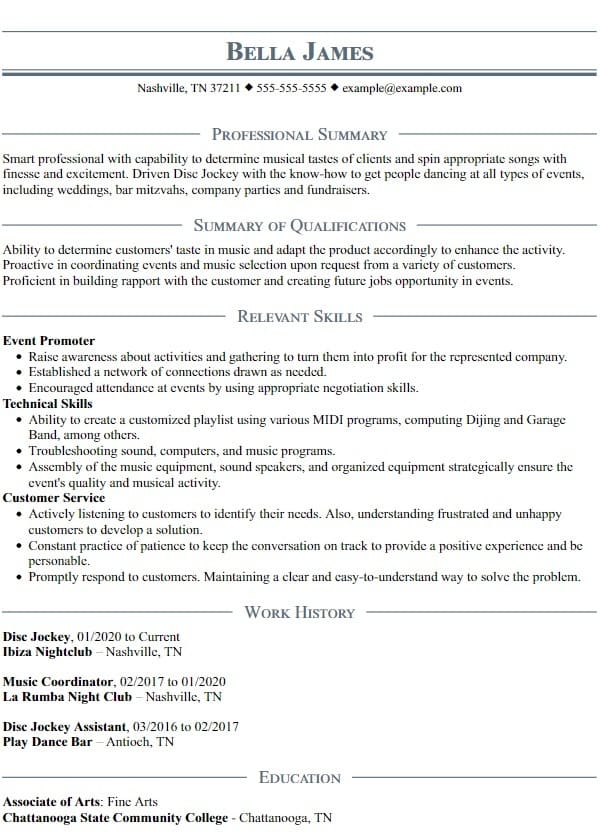 Refined Resume Template by MyPerfectResume