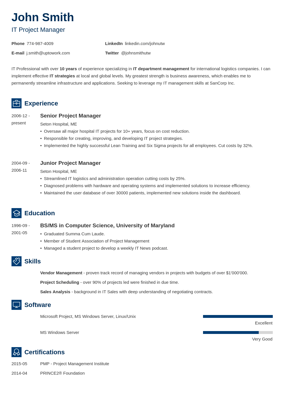 ats resume template 2017 free download