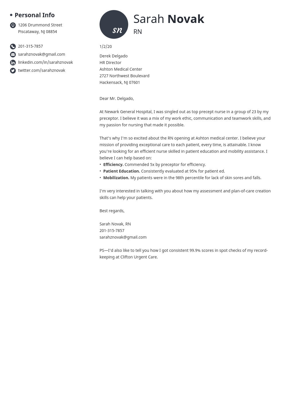 Cover Letter For Cna Job In Hospital Topmost Portraits Modern