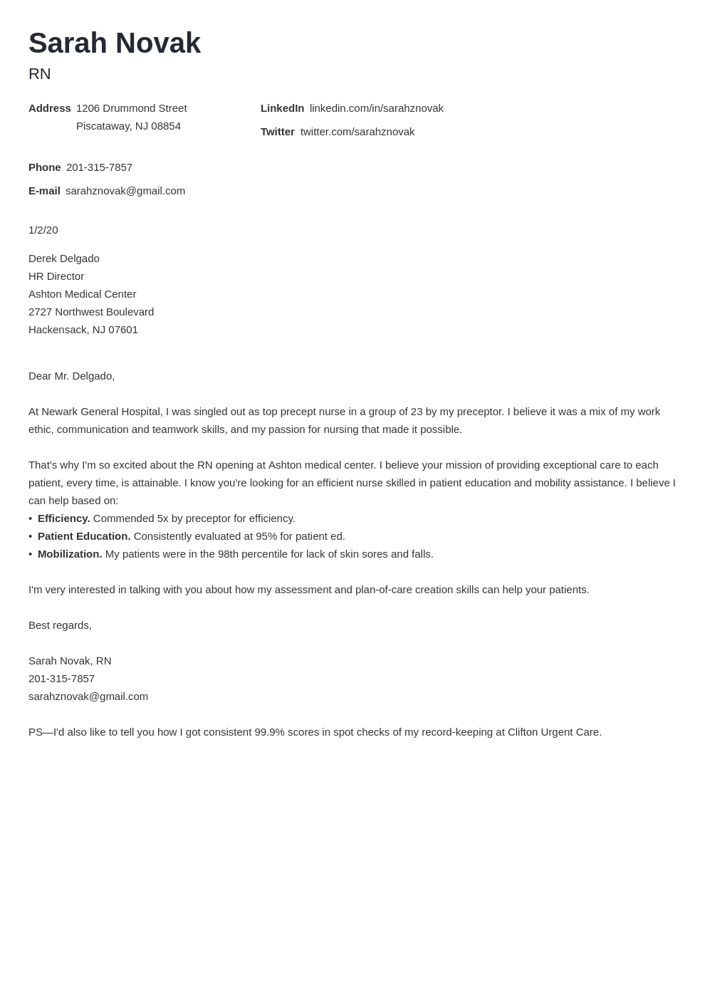 student cover letter no experience
