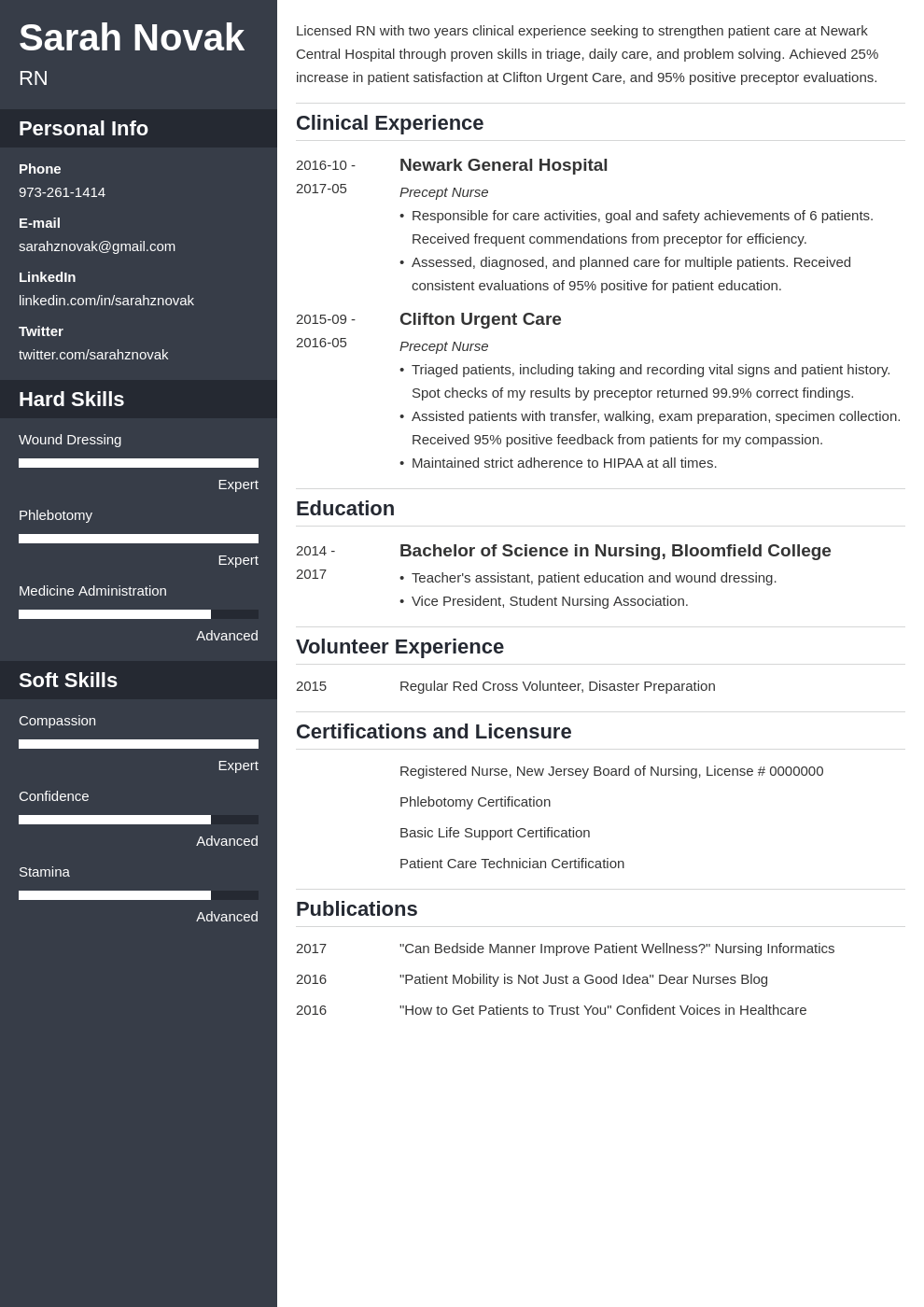 nursing student resume example template cascade