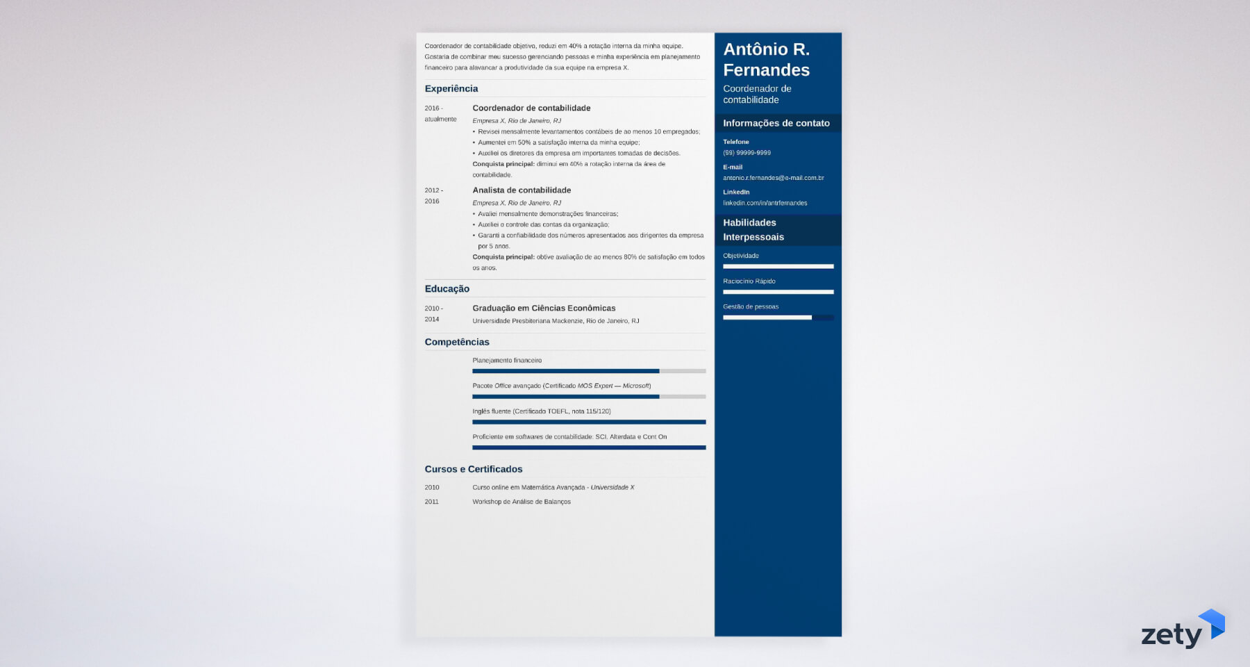 Frases curtas para objetivo profissional prontas: currículo