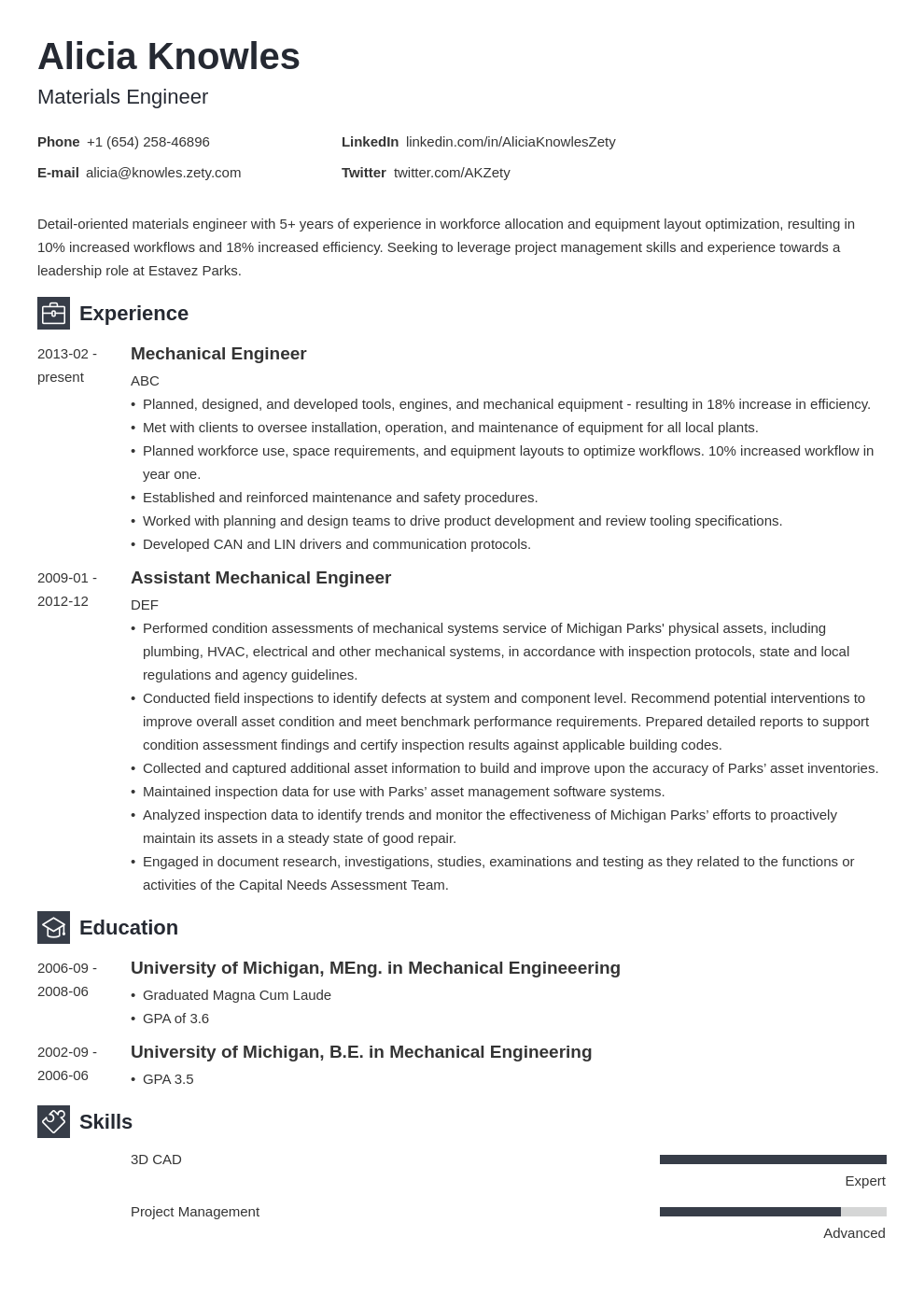 does a resume really need to be one page