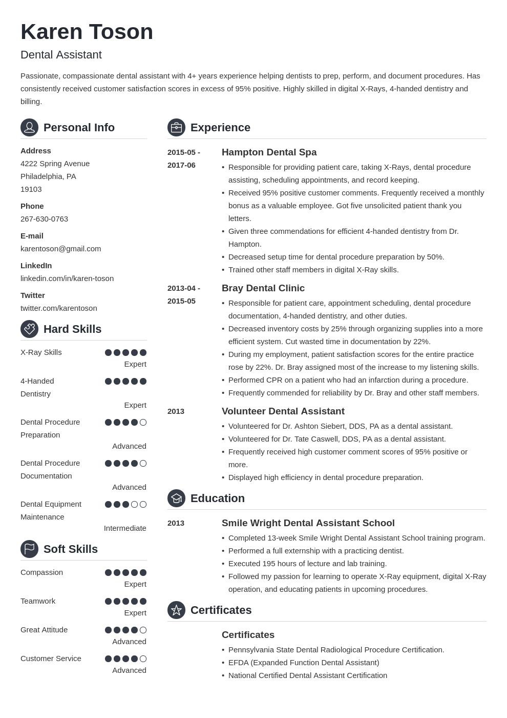 one page resume template with photo free download