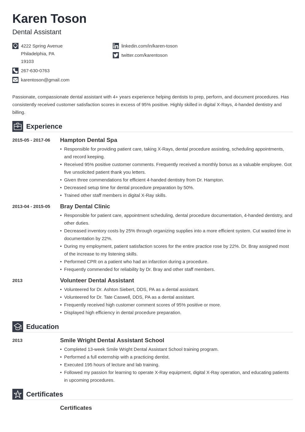 One Page Resume Templates for 2023