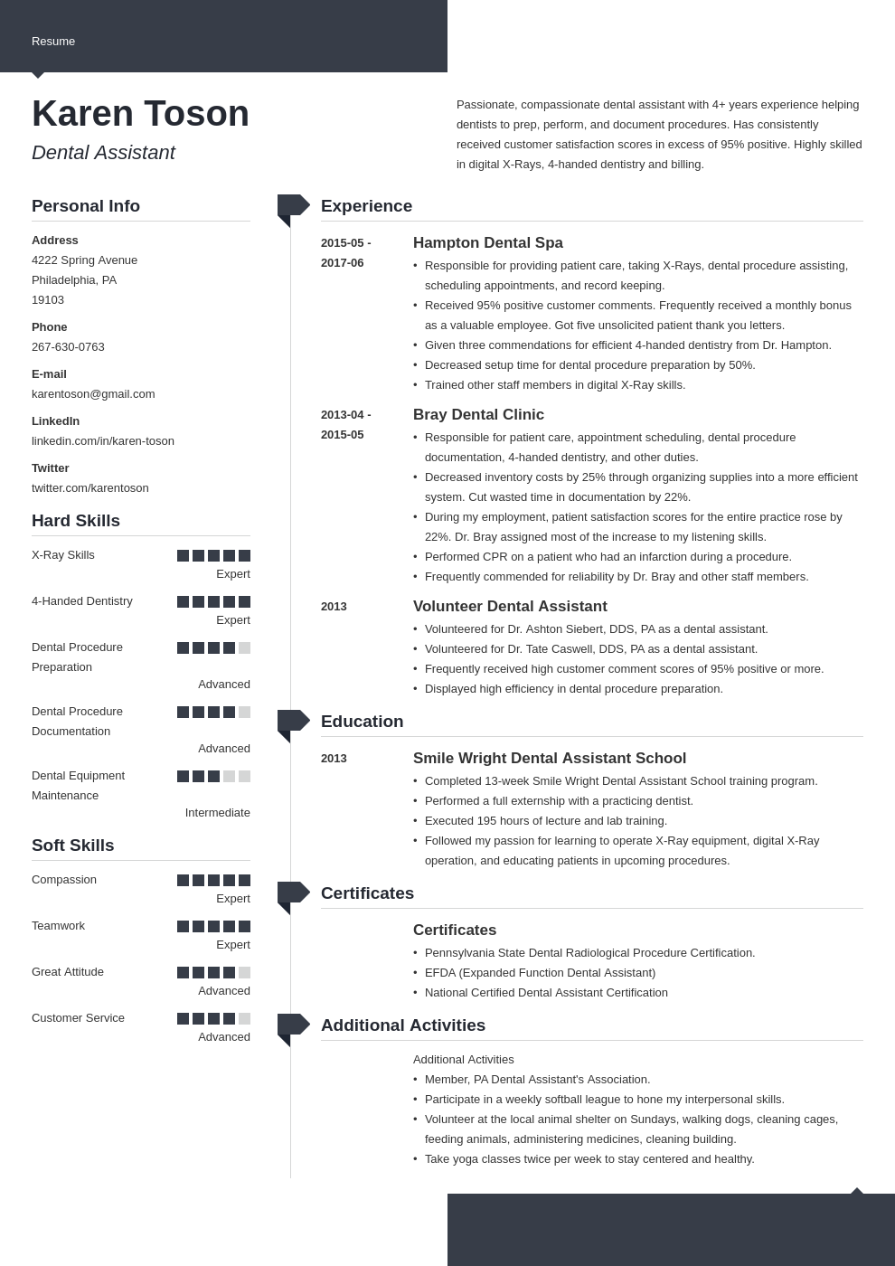 free simple one page resume template