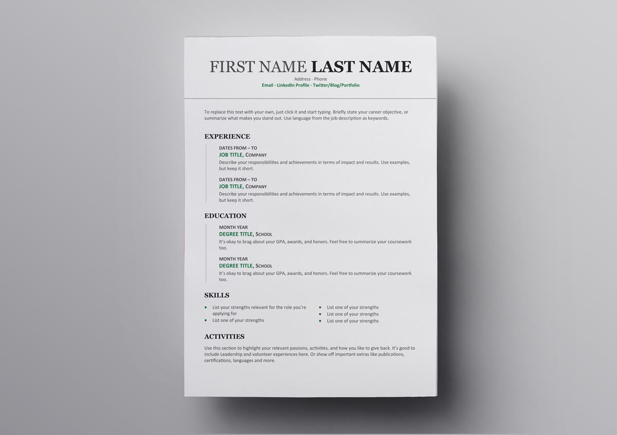 Resume Template For Office from cdn-images.zety.com