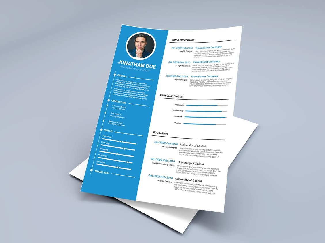 10 Free Openoffice Resume Templates Also For Libreoffice