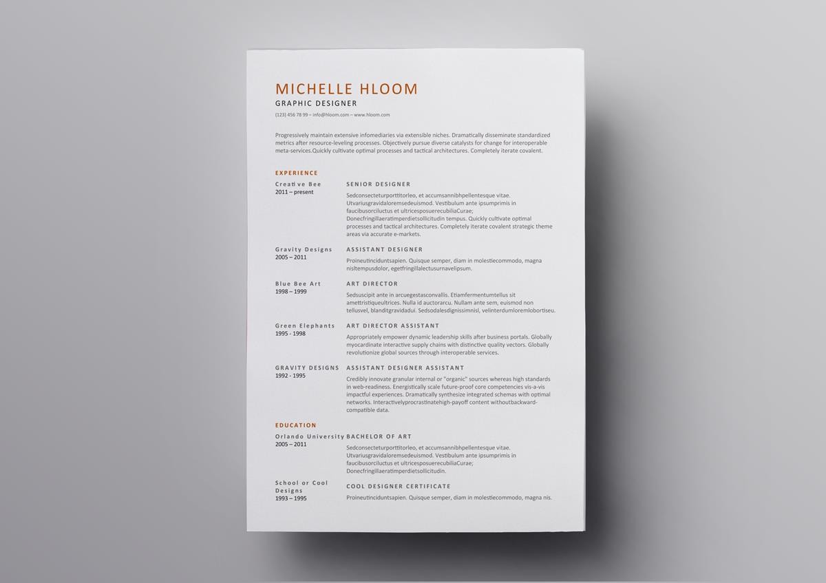 10 Free Open Fice & Libre Fice Resume Templates