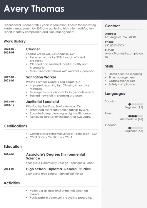 A comparison between a simple resume and an attractive, well-organized resume created with the Zety resume builder, showcasing the Cubic resume template with a slim, full-color header section and a two-column layout that highlights the candidate's contact information and proficiencies on the right-hand side of the page.