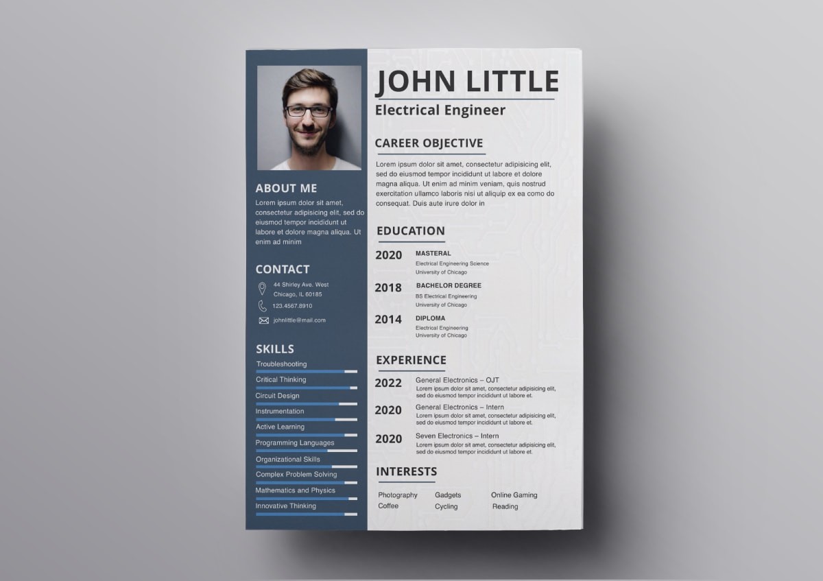 free pages resume templates download