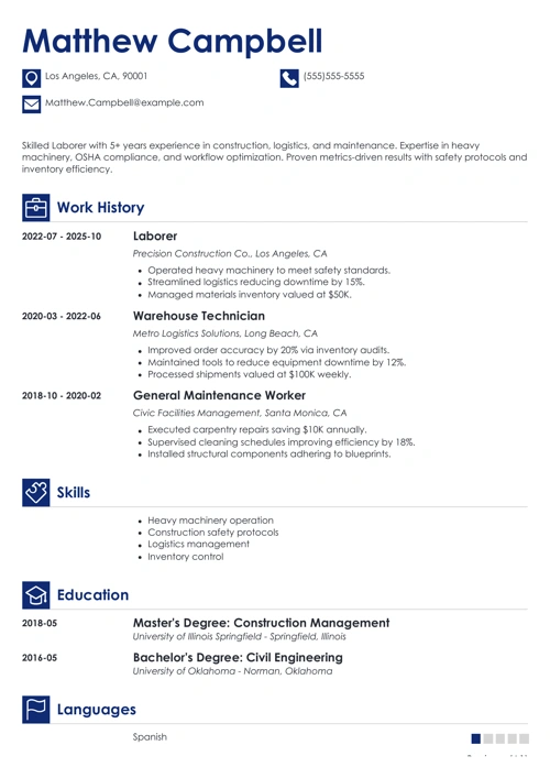 sample cover letter example