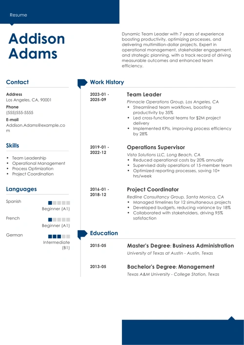 6 Crucial Parts of a Resume in 2025: Examples + Guide