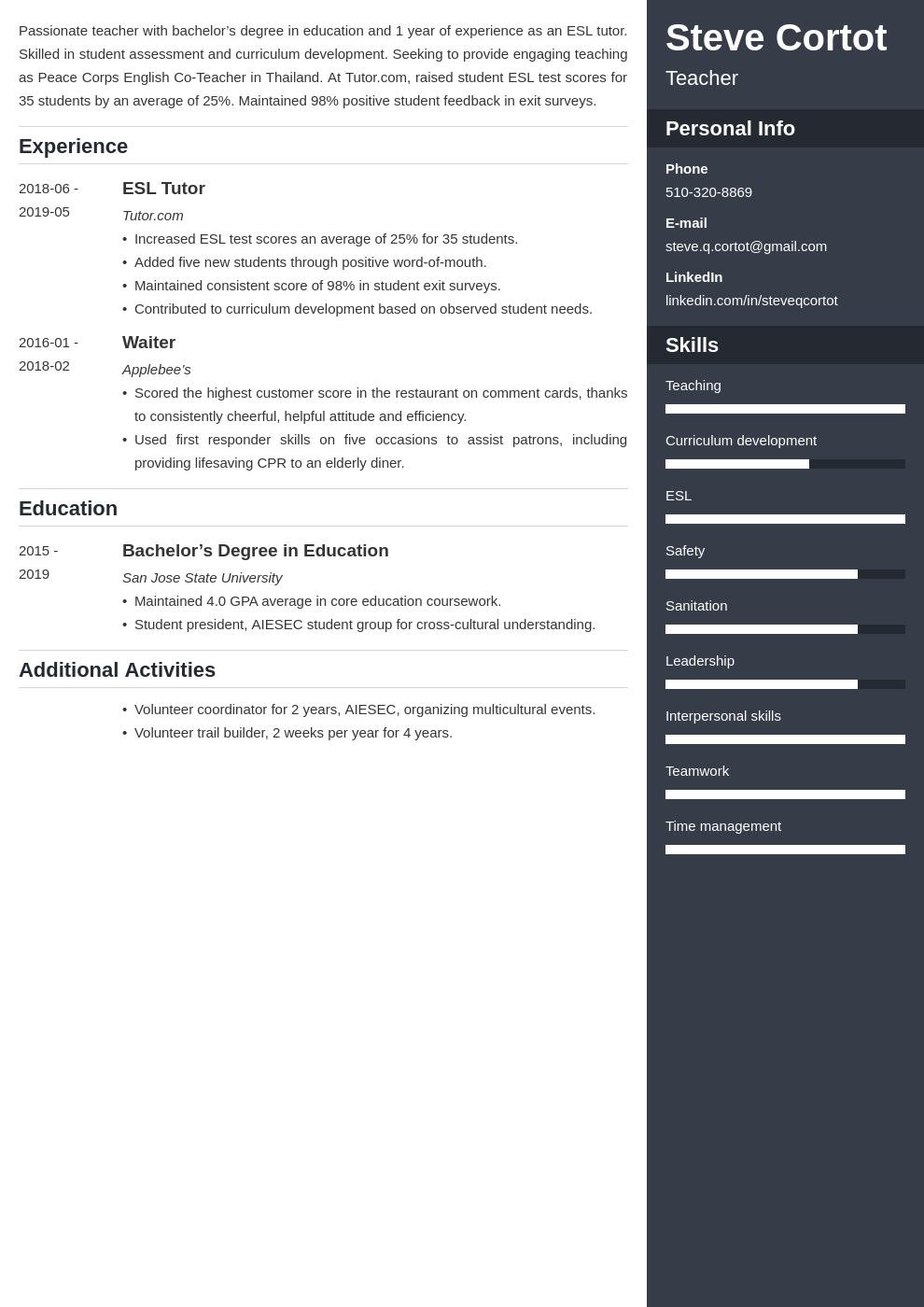 peace corps resume example template enfold
