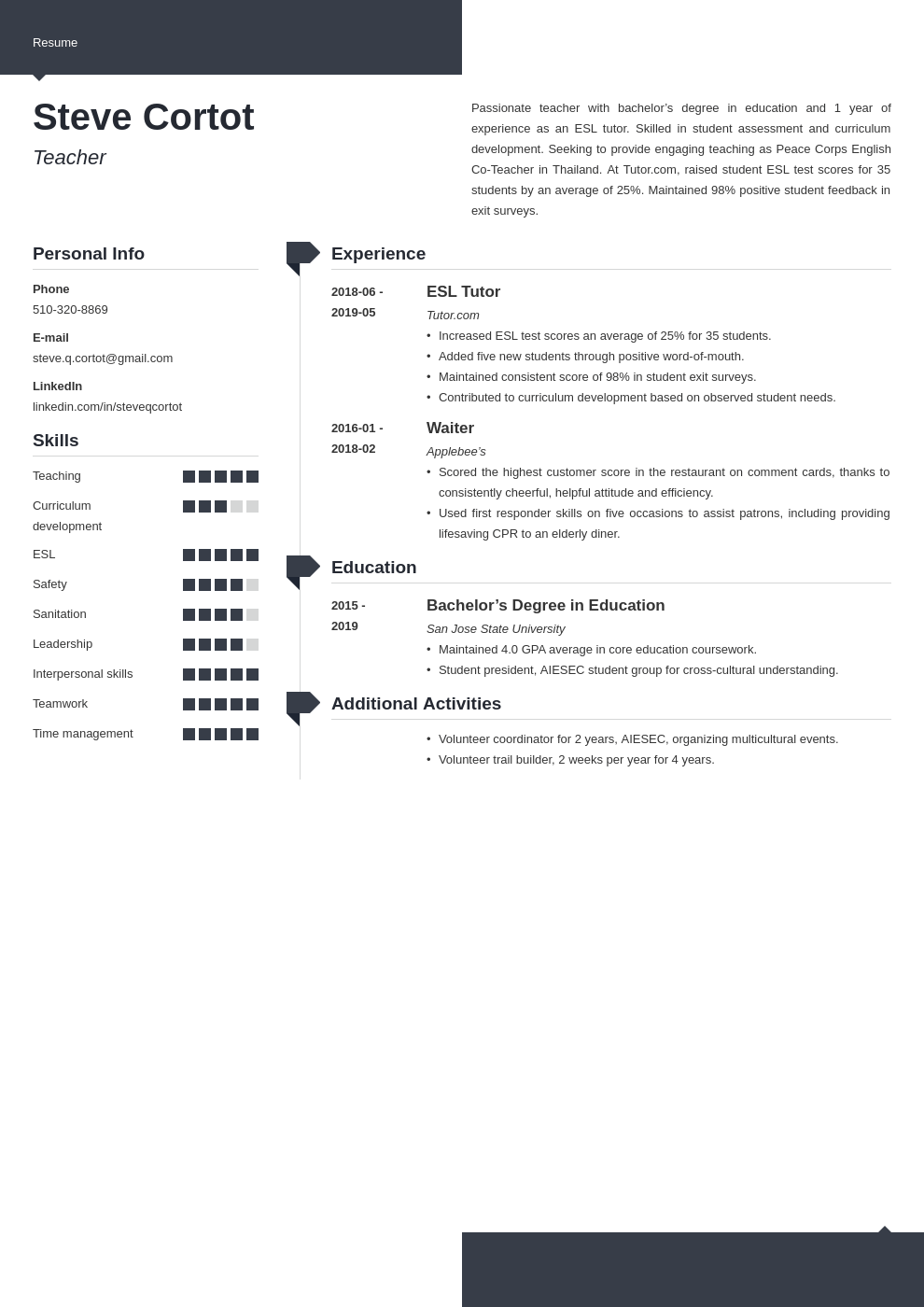 peace corps resume example template modern