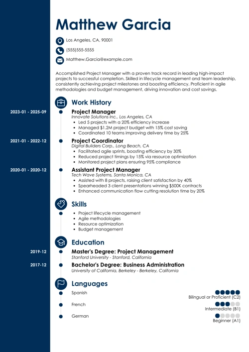 sample resume example