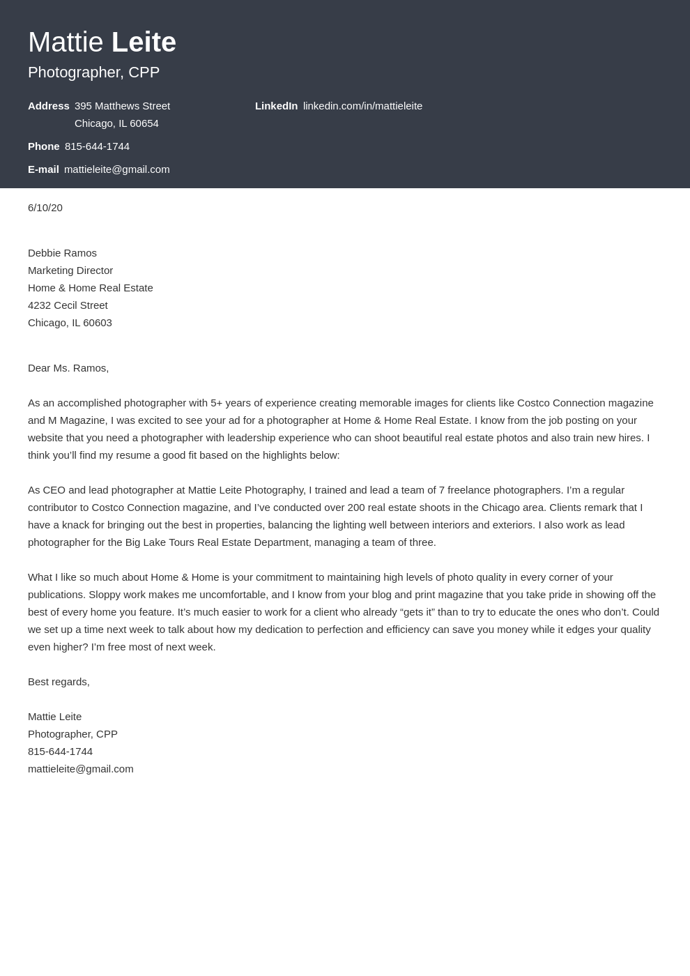 Sales Job Cover Letter Examples