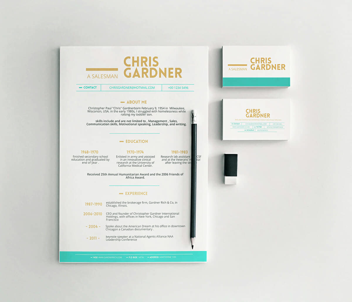 gratis cv template