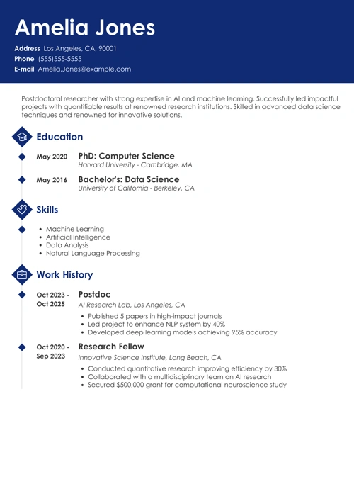 sample cover letter example
