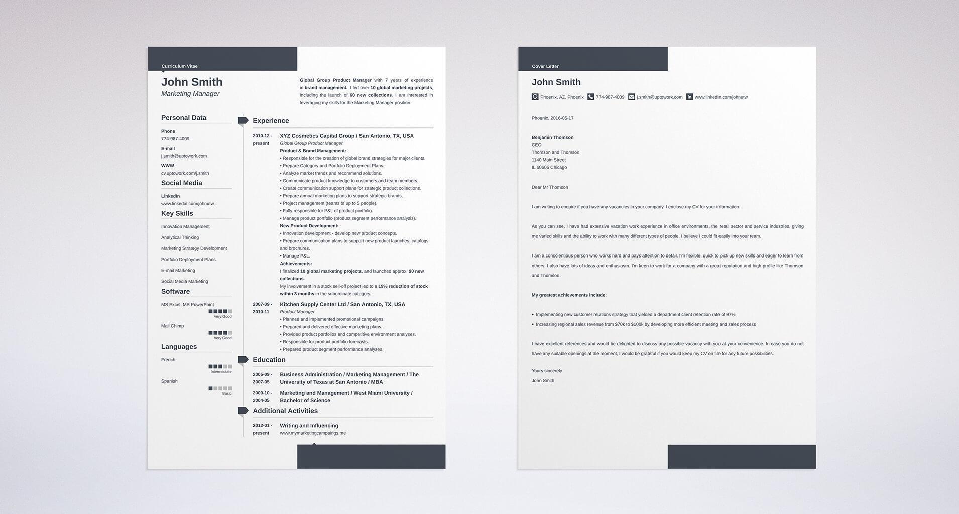 Product Manager Resume Sample And Plete Guide [ 20