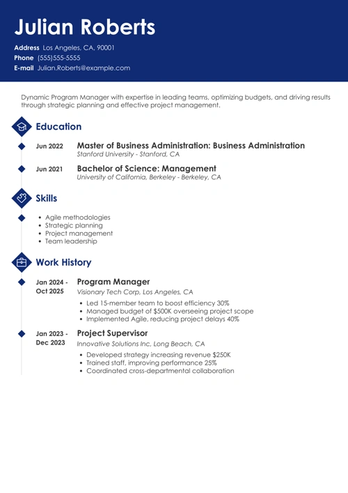 sample cover letter example
