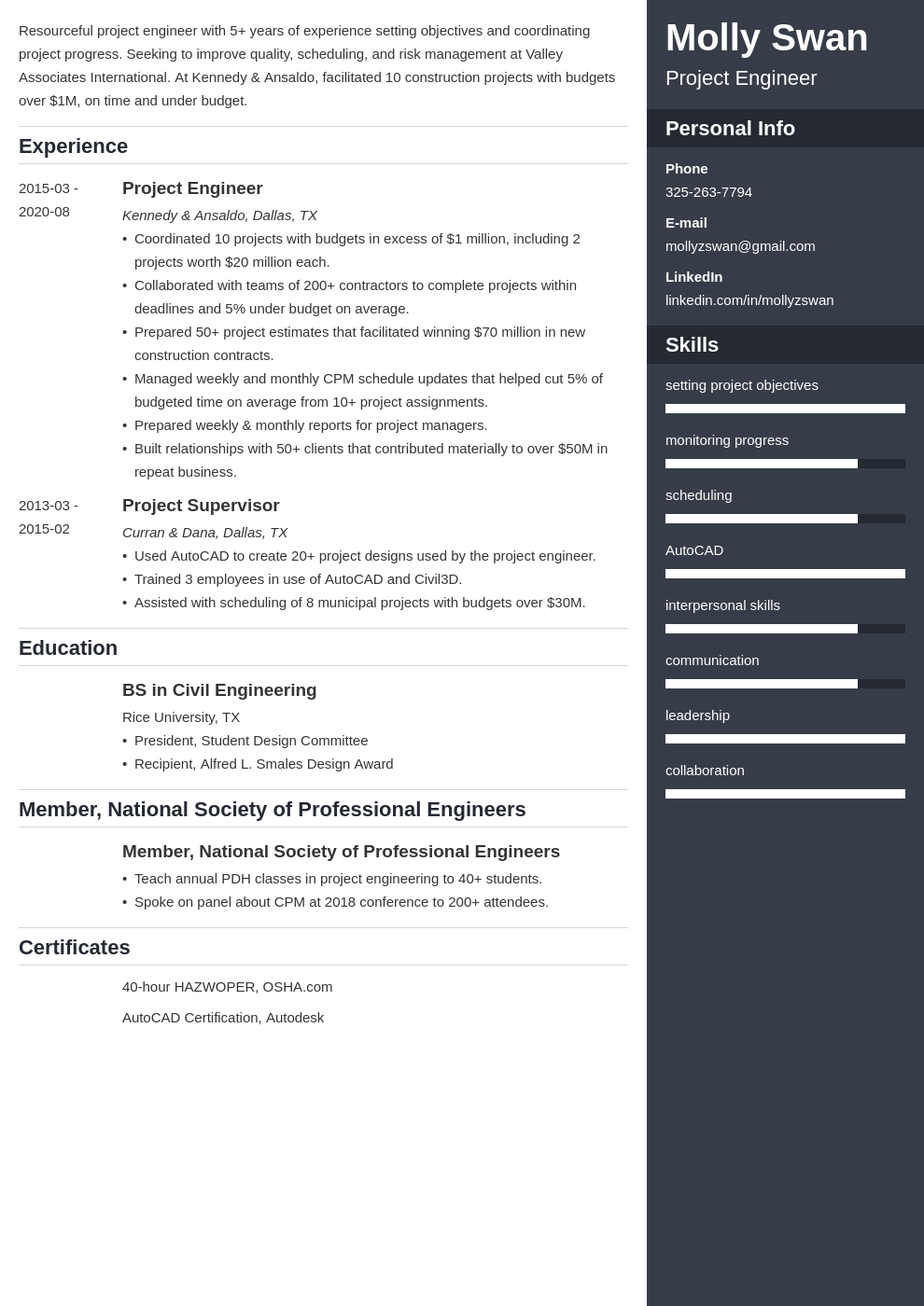 project-engineer-resume-examples-guide-10-tips