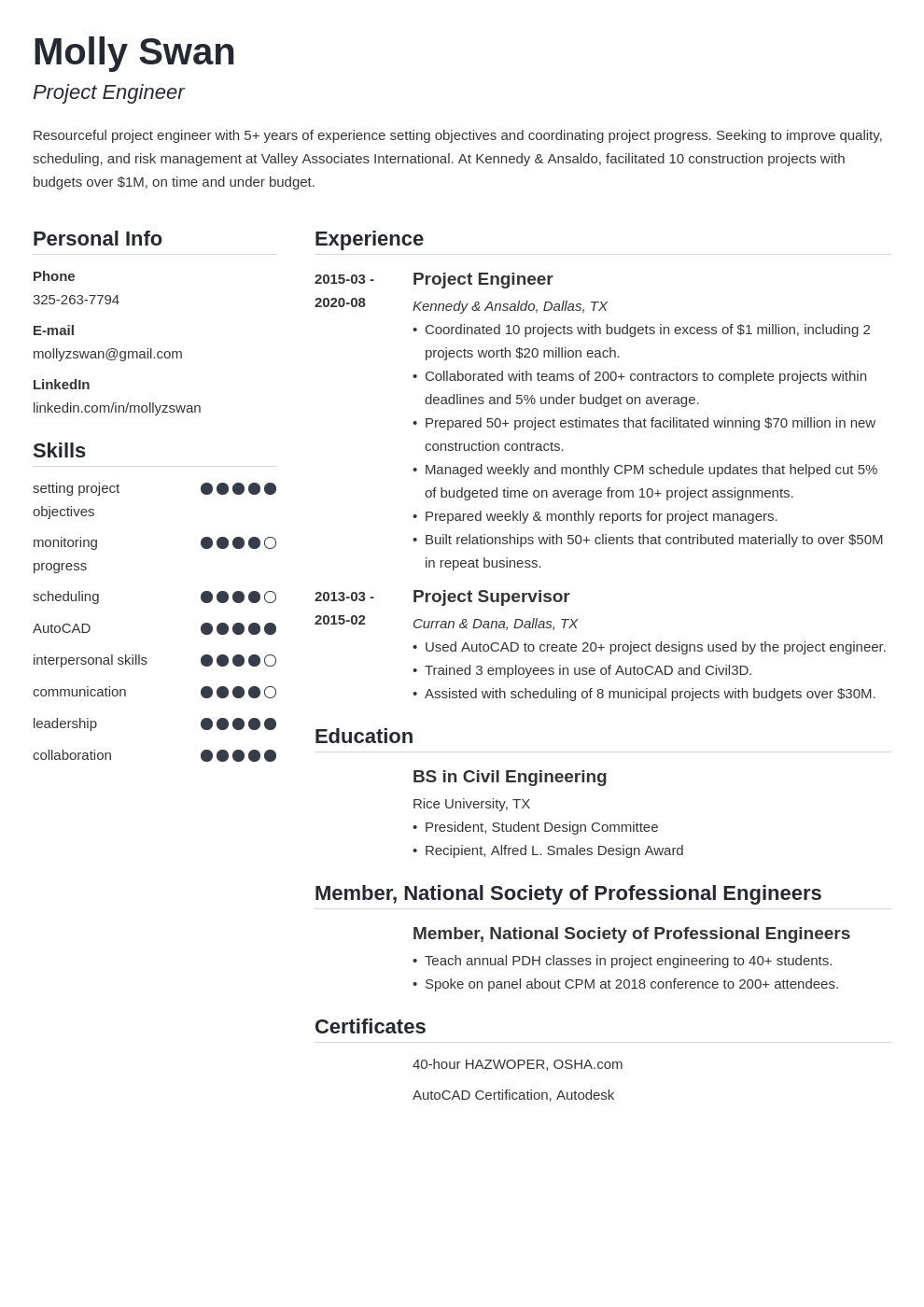 project-engineer-resume-examples-guide-10-tips