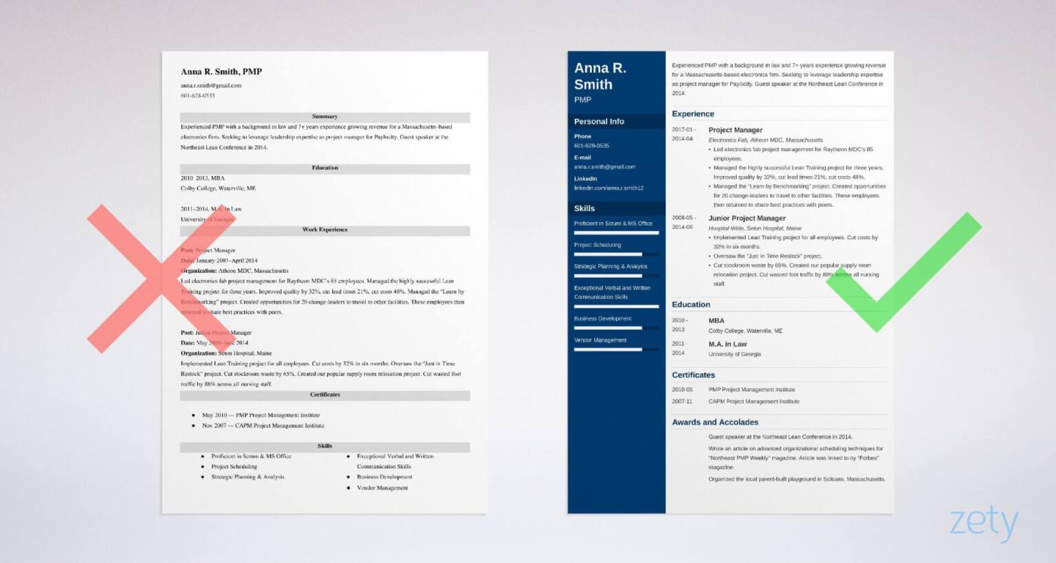 Best Project Manager Resume Examples (Template & Guide)