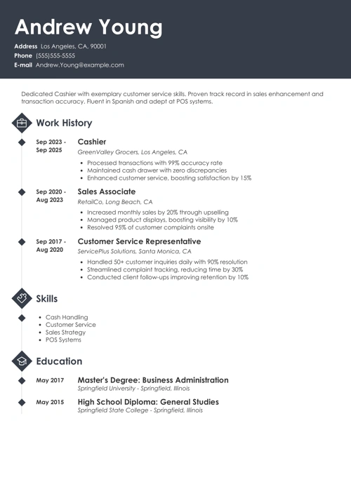 sample resume example