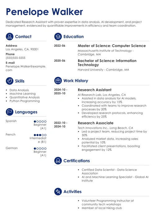 sample cover letter example