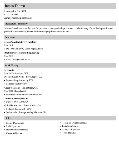 A comparison between a simple resume and an attractive, well-organized resume created with the Zety resume builder, showcasing the Cubic resume template with a slim, full-color header section and a two-column layout that highlights the candidate's contact information and proficiencies on the right-hand side of the page.