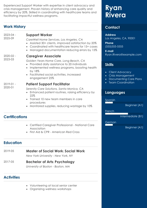 sample resume templates
