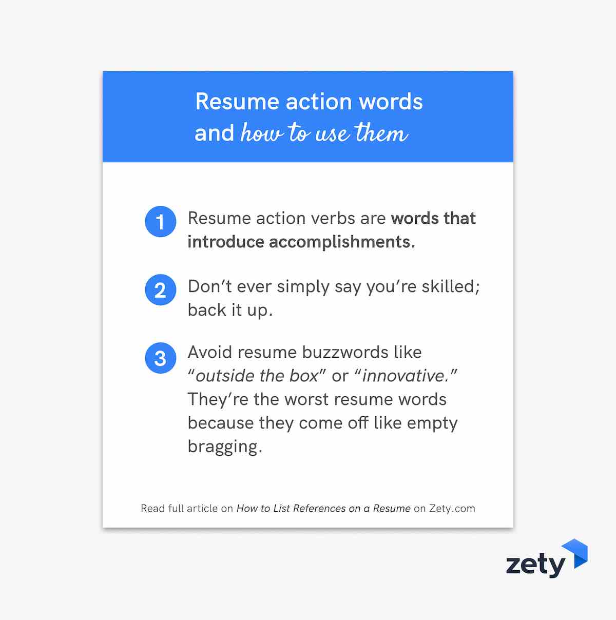 Synonyms for Common Resume Verbs & Adjectives (2023)