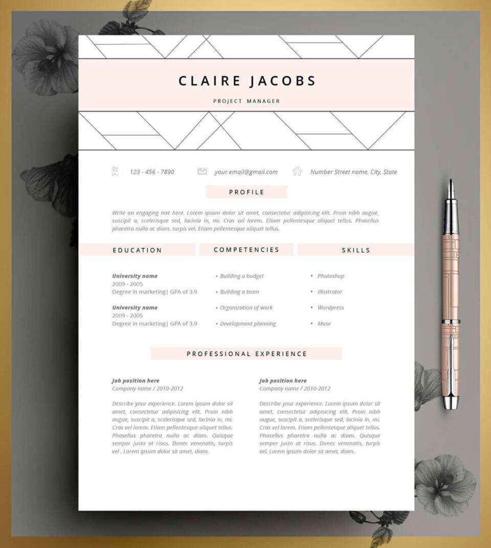 15+ Resume Design Ideas, Inspirations & Templates【How-to Tutorial】