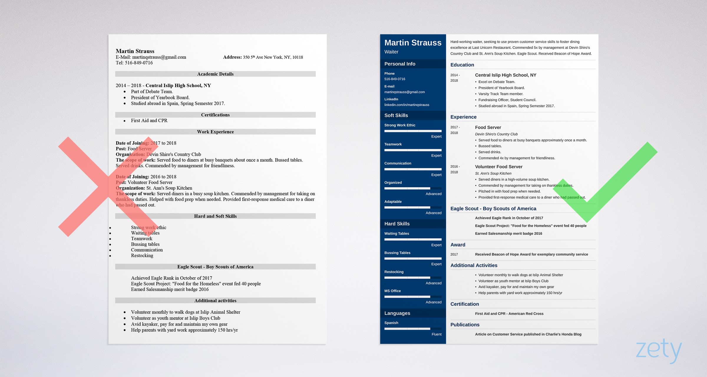 Resume Example For Jobs For Teens 