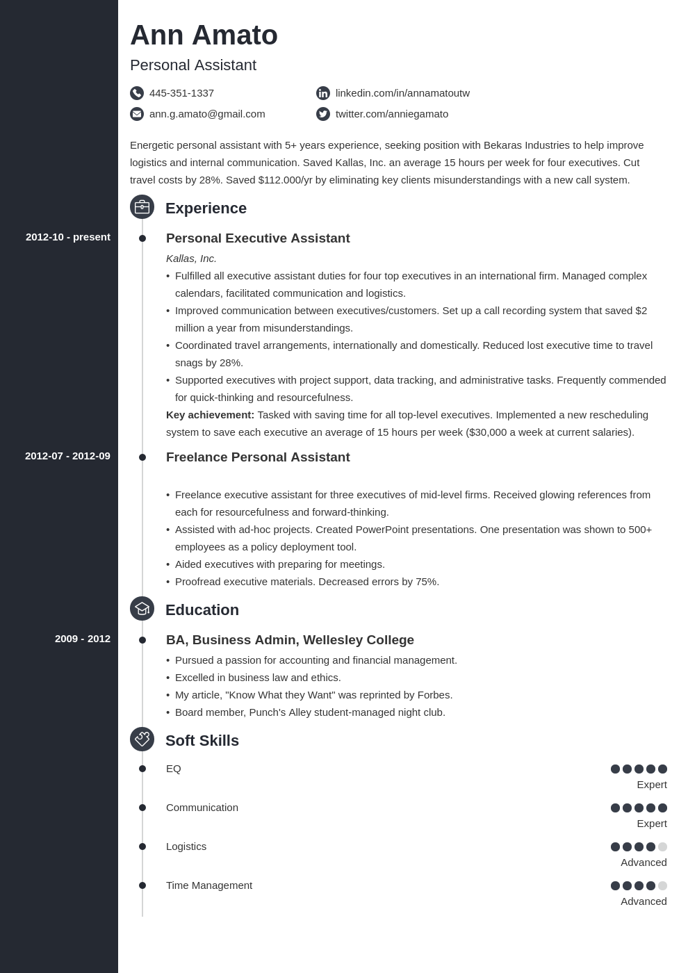 Best Resume Format 2021 (3+ Professional Samples)