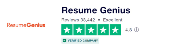 resume genius trustpilot review