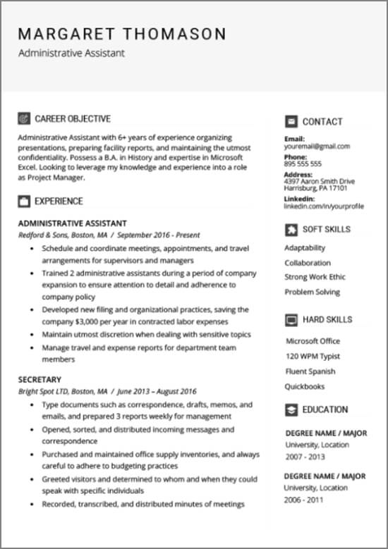 Free Creative Resume Templates Downloads Resume Genius