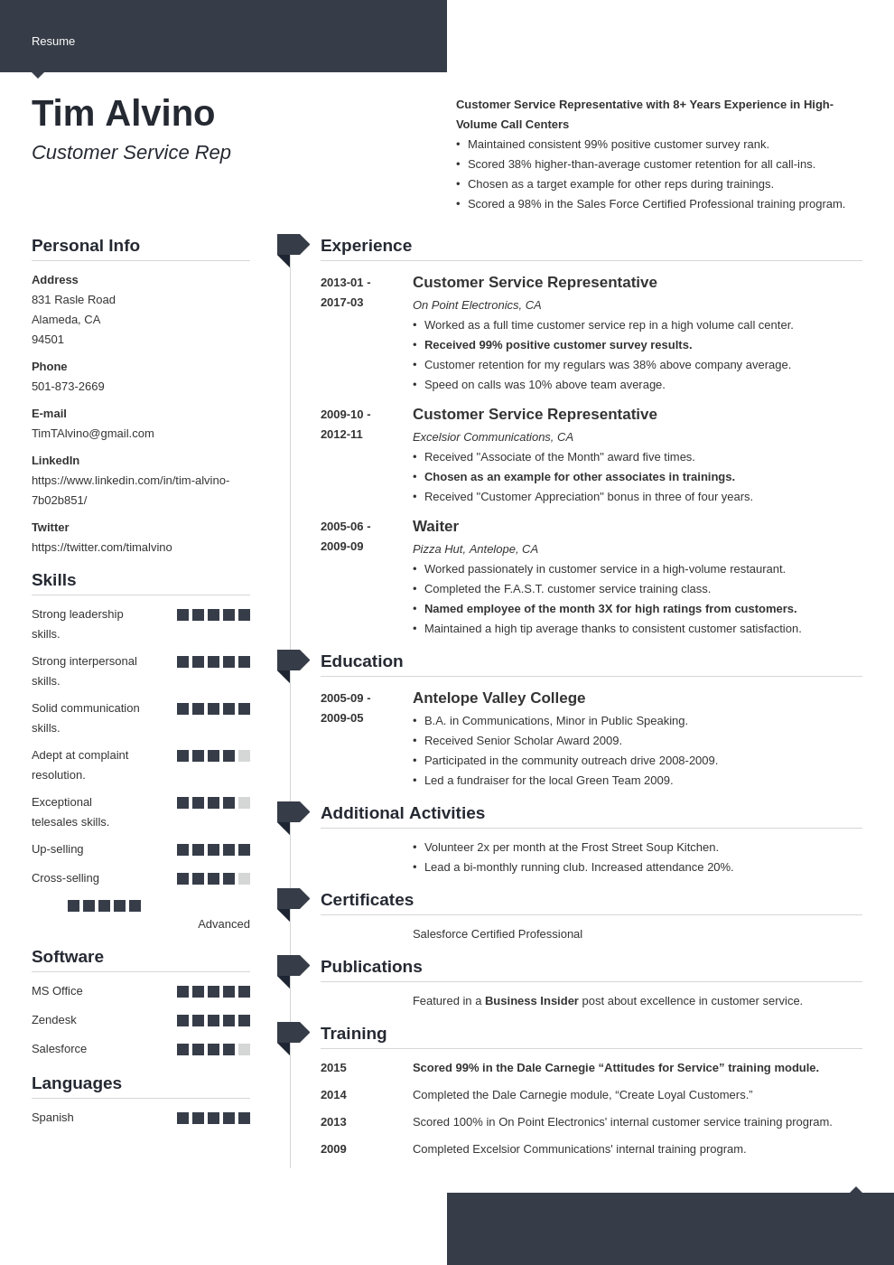 What Is A Good Headline For A Resume 30 Examples