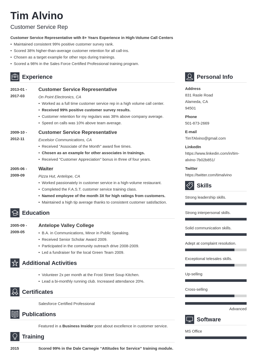 What is a Good Headline for a Resume? 30+ Examples