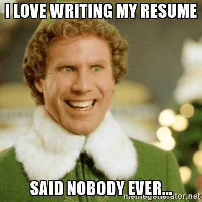 resume meme