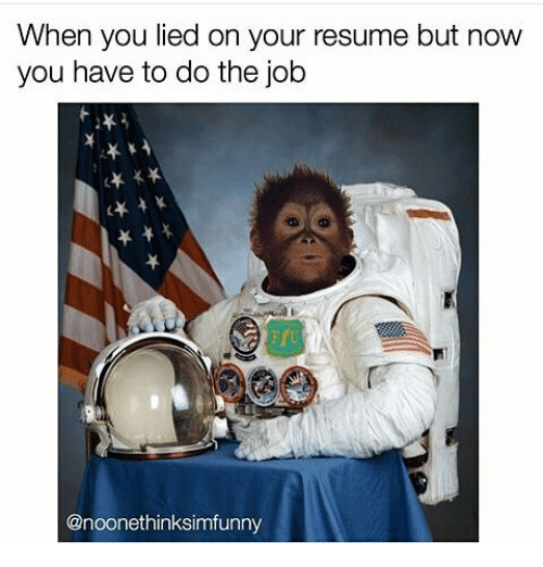 resume meme