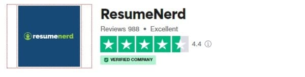 Resume Nerd Trustpilot Review