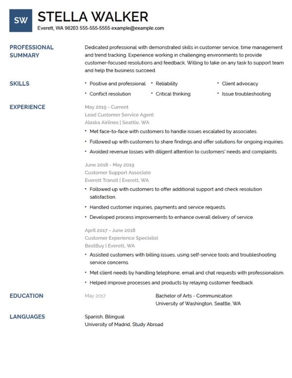 Resume Nerd Impresa Resume Template