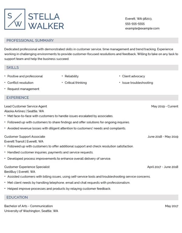 Resume Nerd Ensign Resume Template