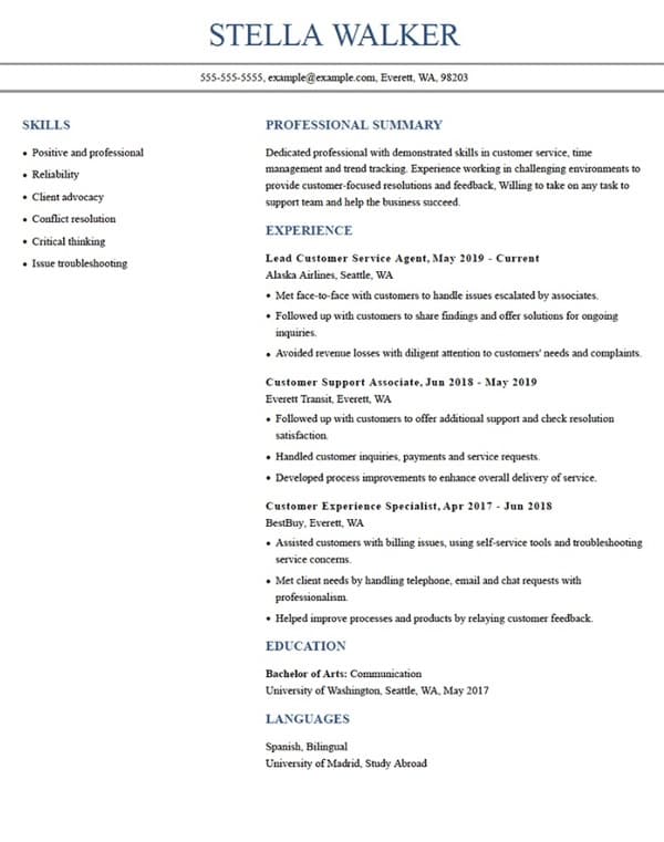 Resume Nerd Impresa Resume Template